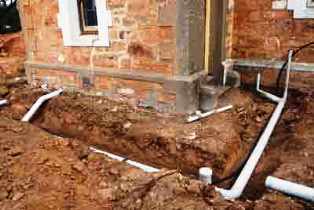 outside drainage Belmont